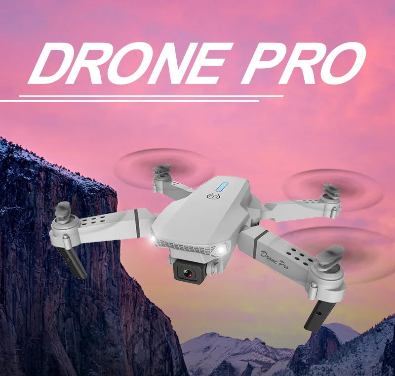 E88 Plus GPS Drone with 8K Dual Camera - 27 Min Flight, Obstacle Avoidance, 1000m Range