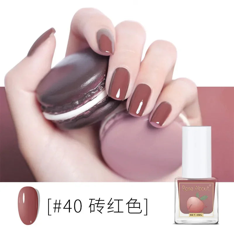Water-Based Peelable Nail Polish - Fast Drying, Odorless, No UV Lamp Needed