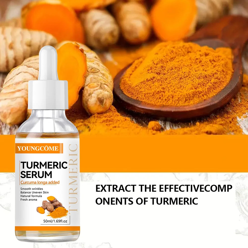 Turmeric Facial Essence Serum - Anti-Aging, Brightening & Deep Nourishment