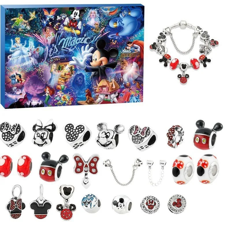 Stitch Christmas Advent Calendar – DIY Bracelet Gift