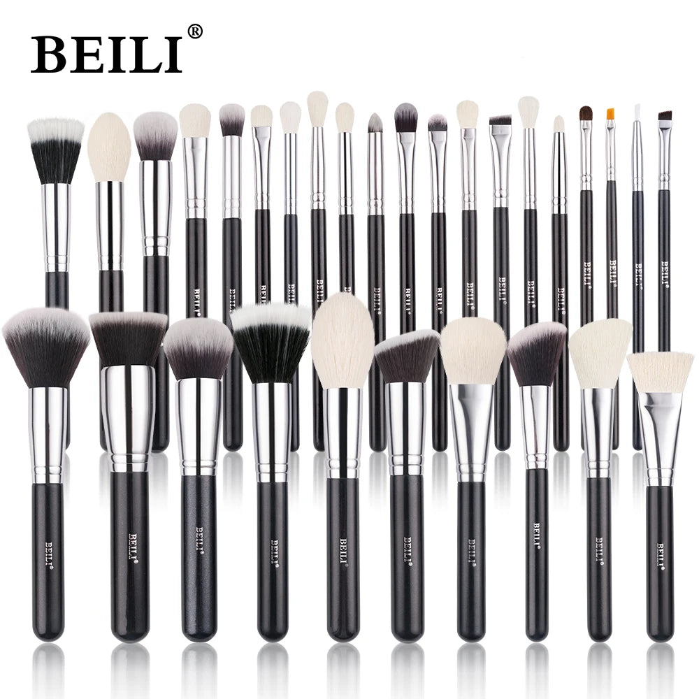 Professional Foundation & Eyeshadow Brush Kit for Makeup