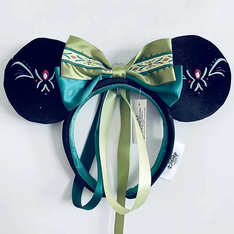 Disney Mickey Ears Headband – Minnie Sequin Party Hairband for Women & Girls