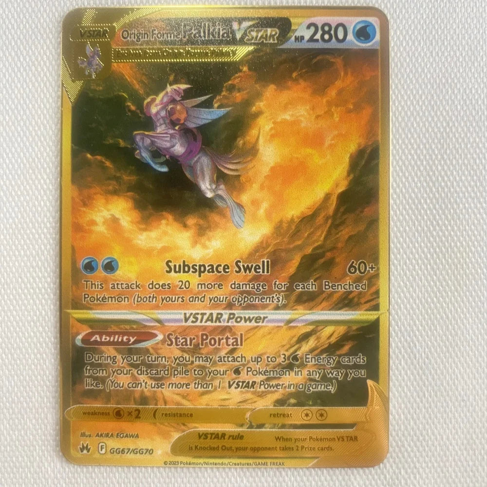 Pokemon Gold Metal Cards – Mewtwo, Pikachu GX & Charizard VMAX Collector Set