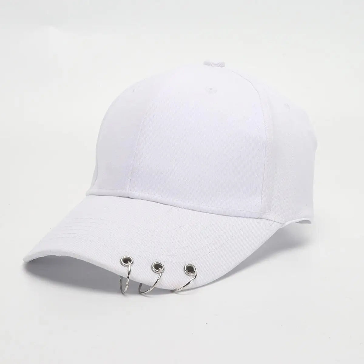 Ring Circle Baseball Cap - Korean K-Pop Style Snapback Dad Hat for Men & Women