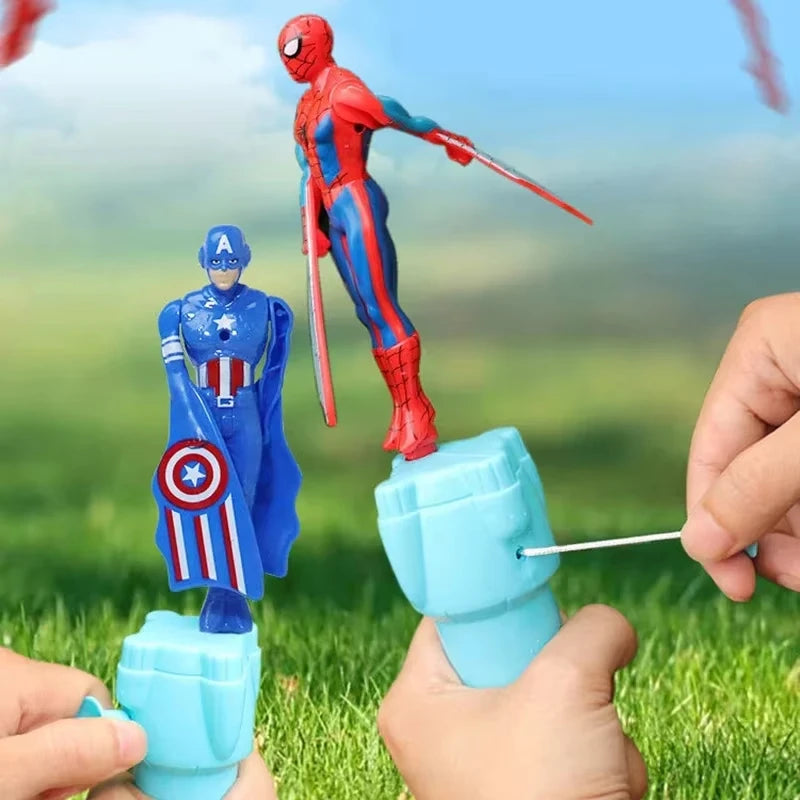Flying Superhero Toy – Spiderman Iron Man