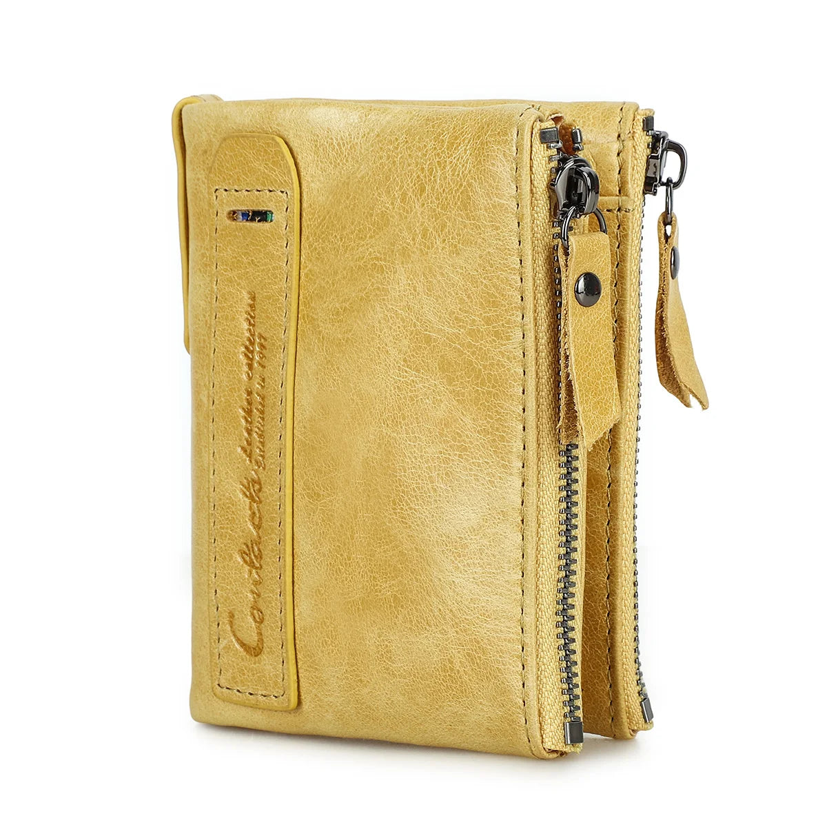 RFID Pop-Up Card Case – Leather Wallet