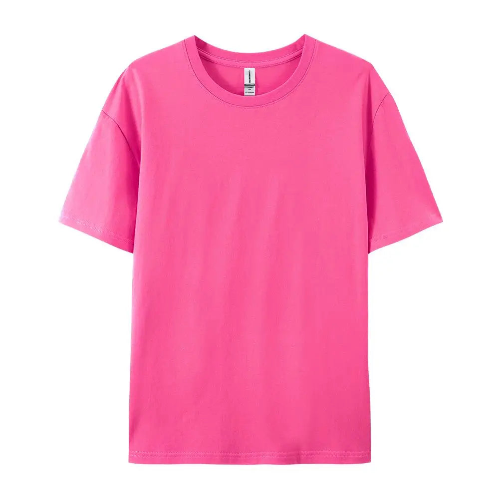 Loose Cotton T-Shirt Couple Fashion Trend Tee