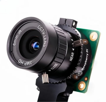 Raspberry Pi HQ Camera with 16mm Telephoto Lens - High Quality Camera Module for Pi Projects