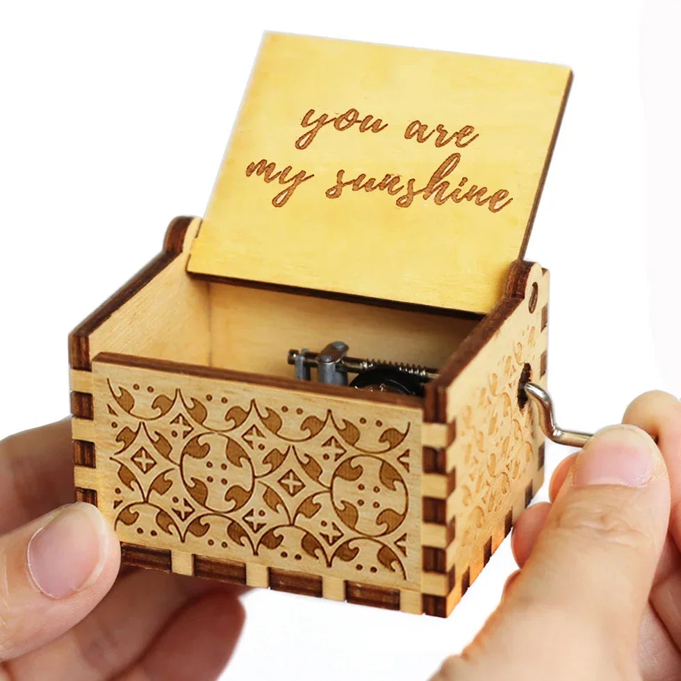 Jurassic Park Wooden Music Box – Gift Toy