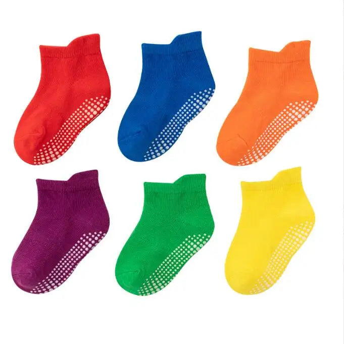 Children Anti-Slip Cotton Socks Floor Grip Socks