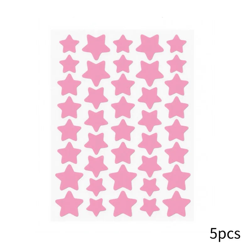 200-Piece Colorful Acne Patches - Waterproof Hydrocolloid Pimple Stickers