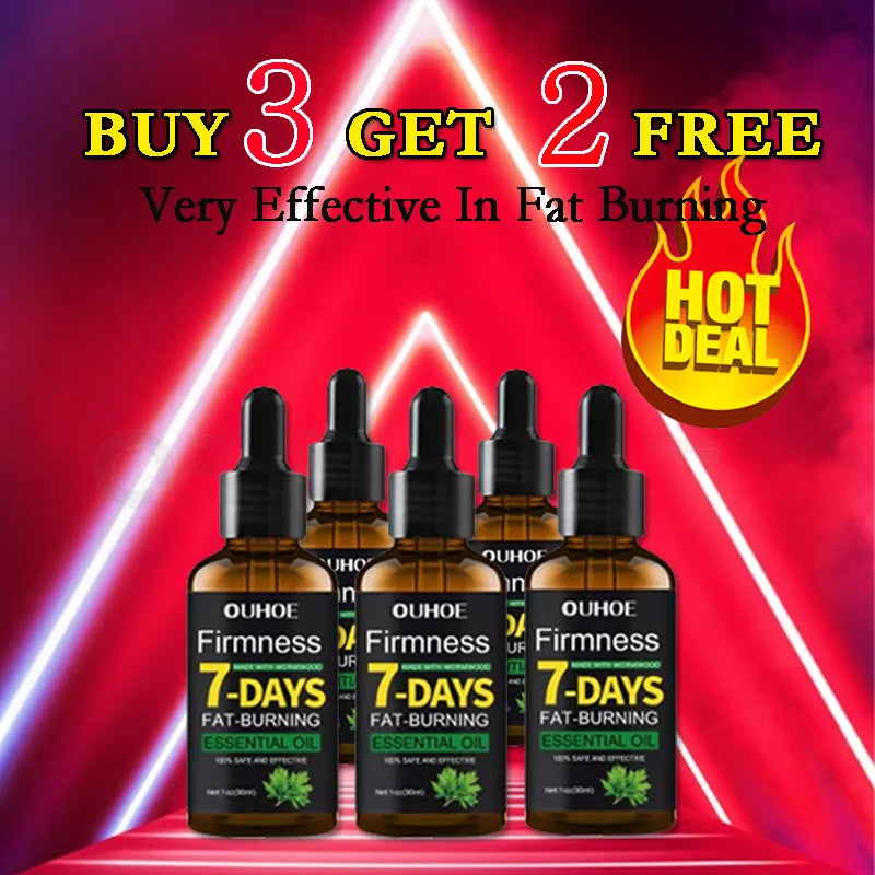 30ml Natural Weight Loss Oil for Women's Belly Fat Burning Stomach Fat Reducing Aid Fitness & Wellness Fat Burning Oil