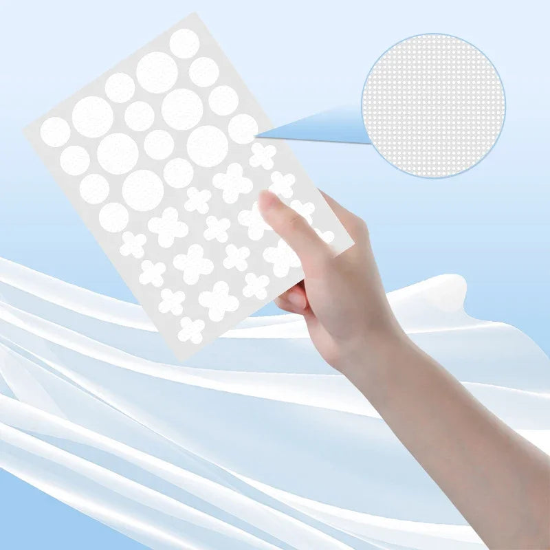 Colorful Cross-Shaped Acne Patches - 180 Pack