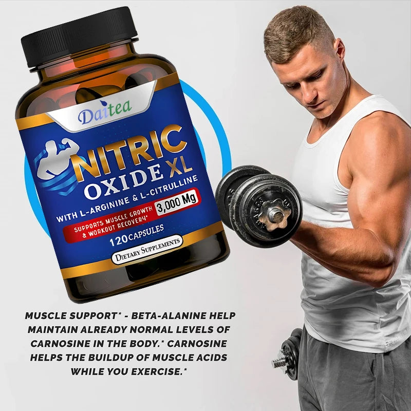 Nitric Oxide Supplement for Strength, Fitness & Muscle Growth