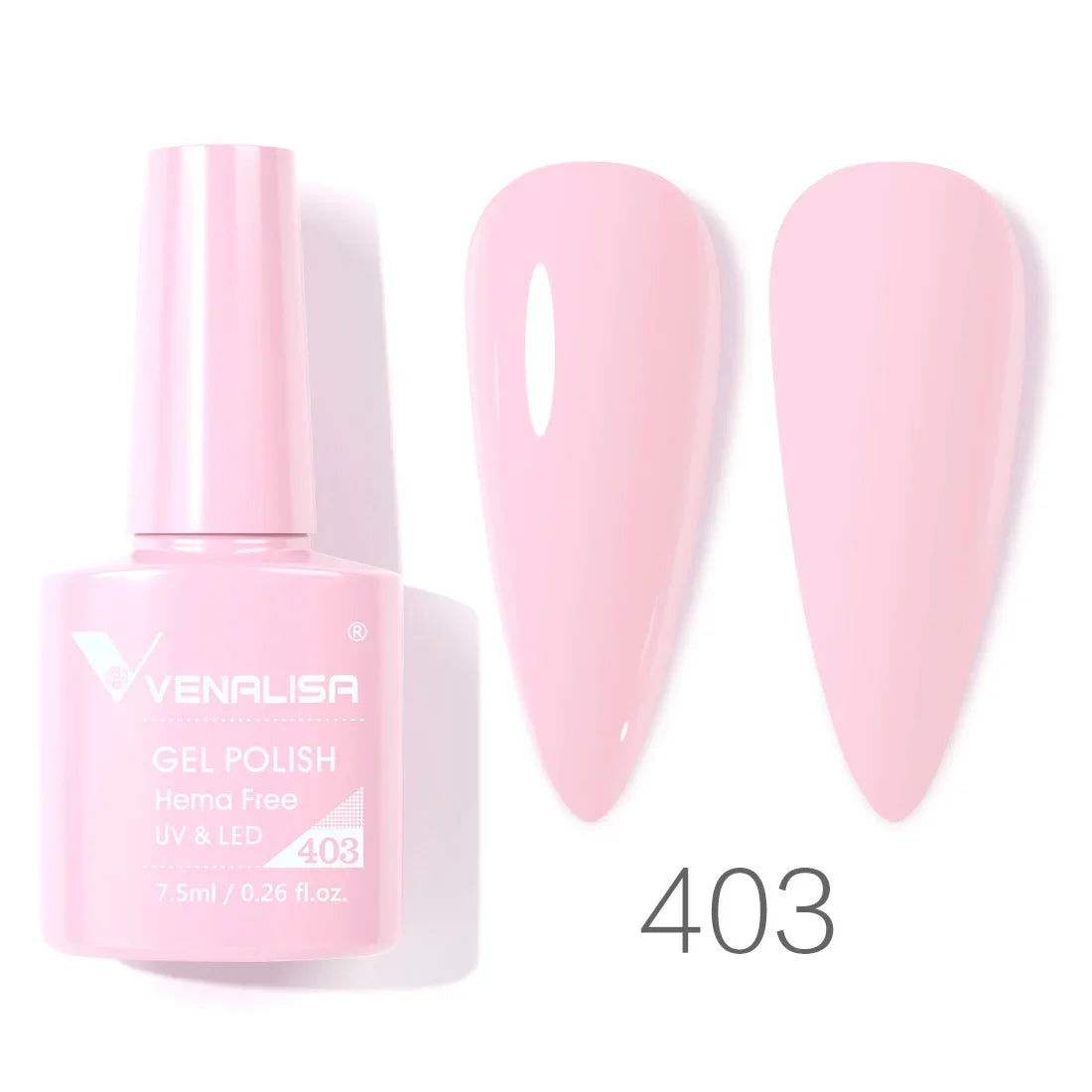 Full Coverage Gel Nail Polish – Semi-Permanent UV LED Gel for Salon & Home Use
