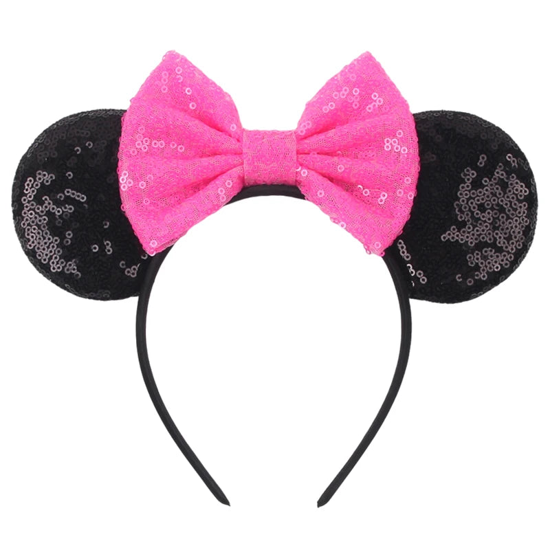 Disney Minnie Mouse Ear Hairband – Princess Party Gift for Girls & Disney Fans