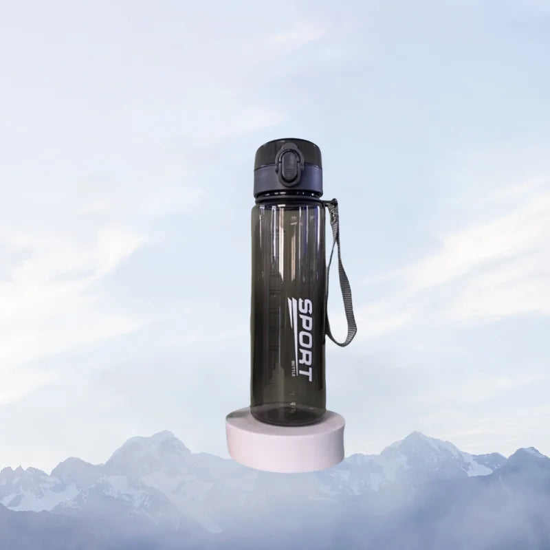 Leak-Proof Sports Water Bottle - BPA-Free 400ml/560ml Portable Bottle for Hiking & Travel
