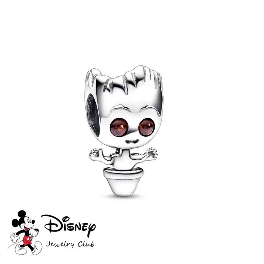 Disney Charm Beads Bracelet – Mickey & Stitch Style