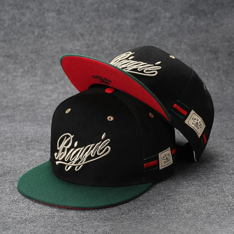 Korean Style Hip-Hop Flat Brim Cap - Unisex Adjustable Baseball Hat with Sun Protection