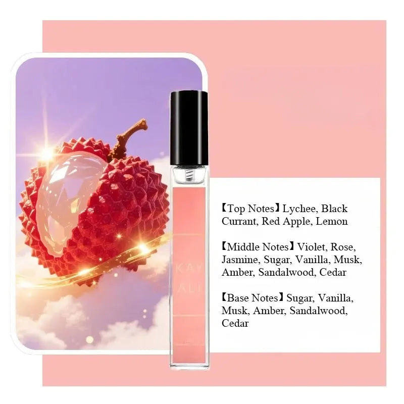 Elegant Sweet Fruity Floral Women's Perfume - Woody Base Romantic Eau de Parfum (10ml)