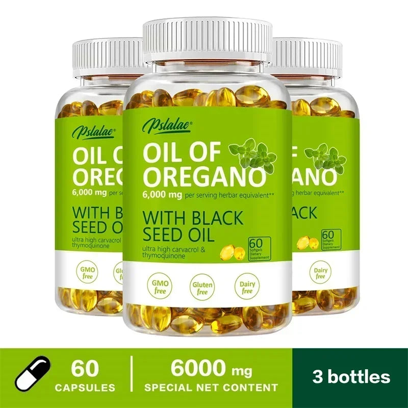 Oregano Oil Immune & Antioxidant Support Supplement