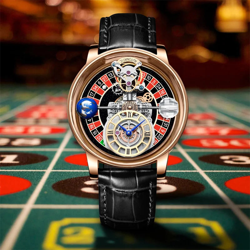 Haemmer Men's Luxury Watch - Sapphire Glass Quartz Waterproof Business Watch