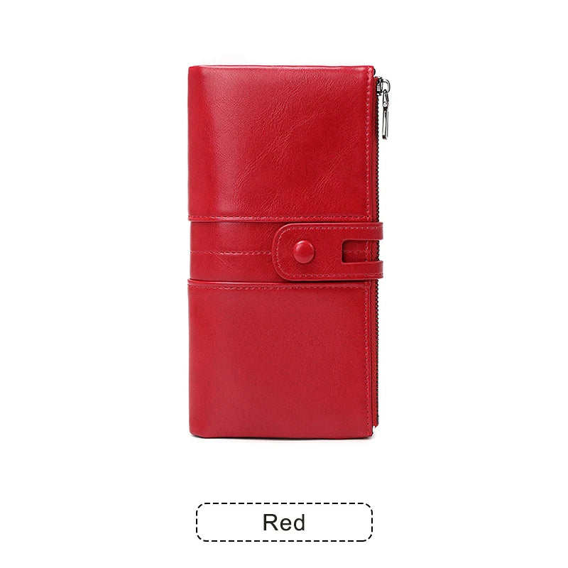 Women’s Long Wallet – PU Leather Handbag