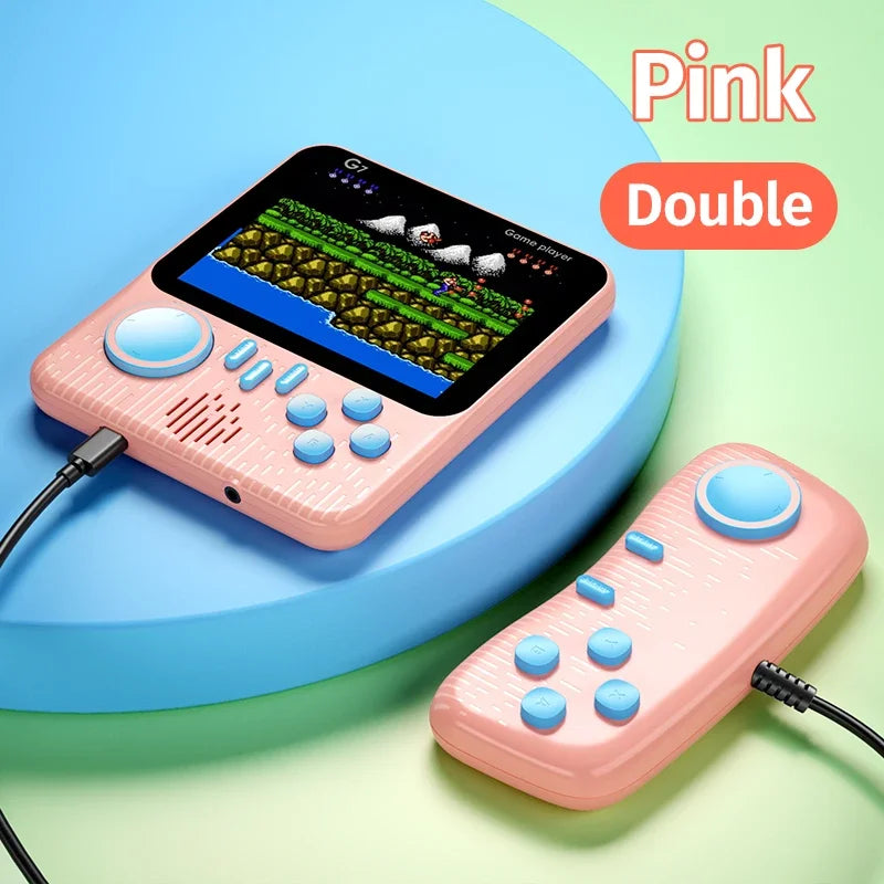 G7 Handheld Game Console - 3.5" Screen with 666 Retro Games & Gamepad Option