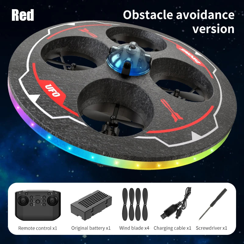 MX85 UFO Mini Drone for Kids - Intelligent Obstacle Avoidance, Safe Foam Design (50g)