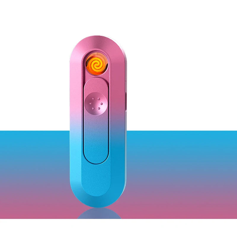 Rainbow USB Rechargeable Lighter – Windproof Electric Arc Lighter | Eco-Friendly & Flameless