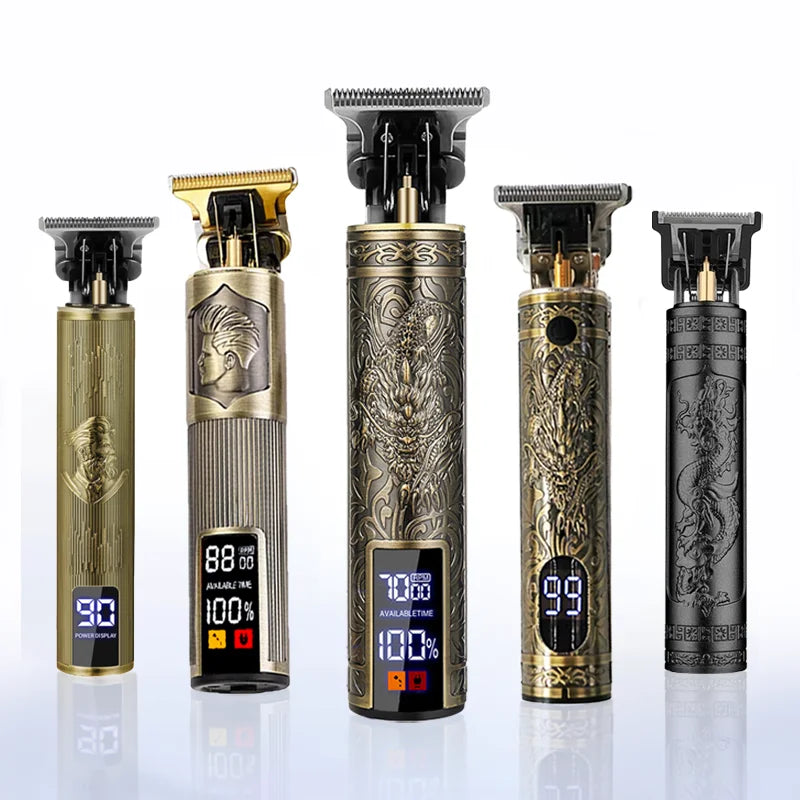 ⚡ 50% OFF Limited Time! T9 Electric Hair Trimmer - Professional USB Rechargeable Clipper for Men