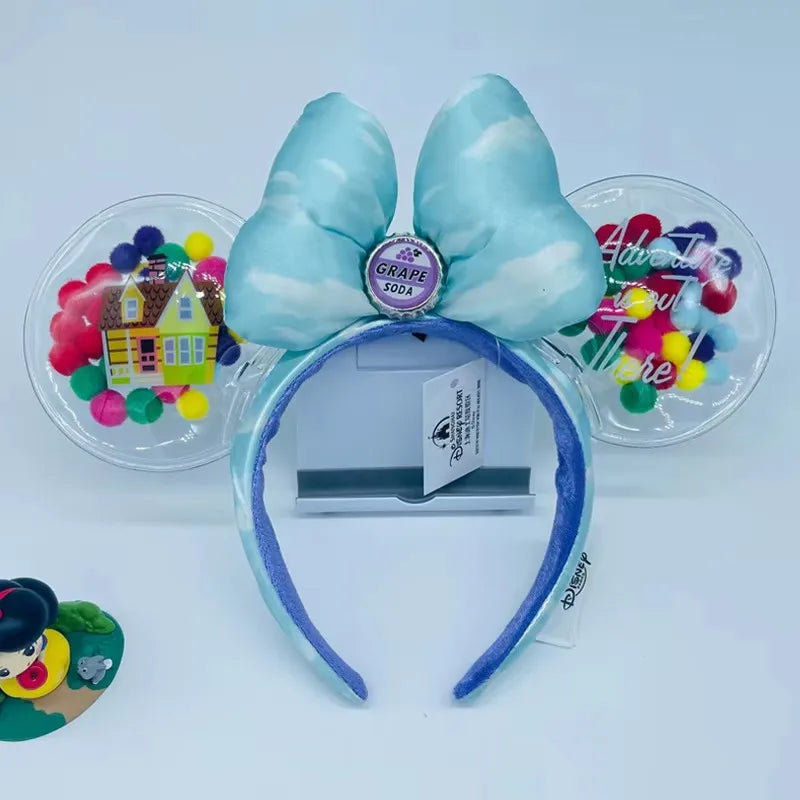 Disney Mickey Ears Headband – Minnie Sequin Party Hairband for Women & Girls