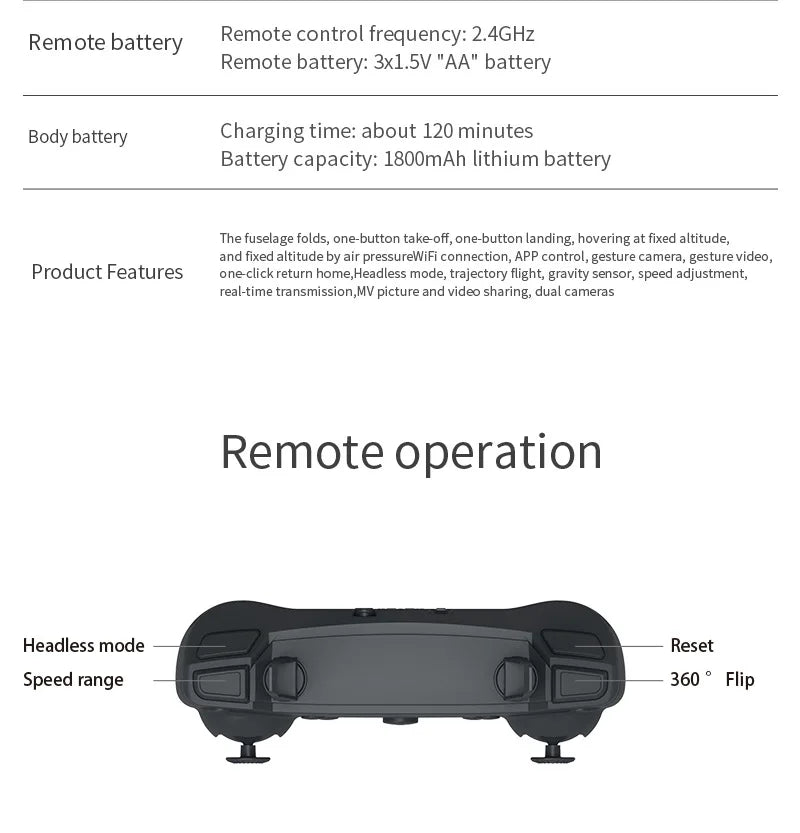 E88 Plus GPS Drone with 8K Dual Camera - 27 Min Flight, Obstacle Avoidance, 1000m Range