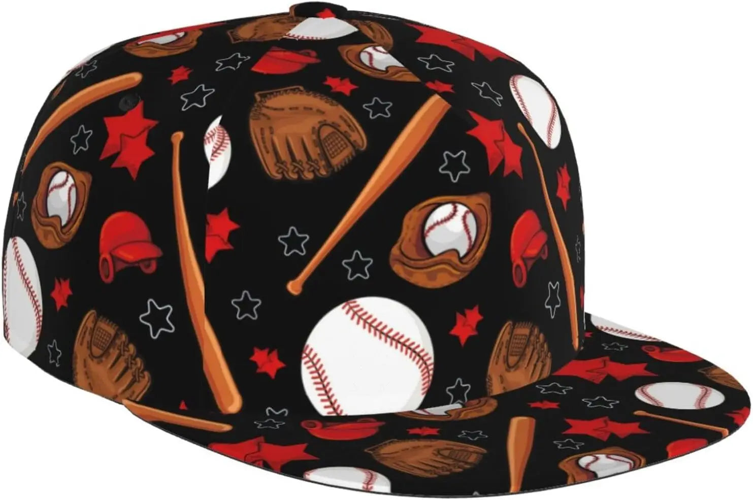 Casual Baseball Cap - Adjustable Snapback Hip-Hop Trucker Hat for Dance & Hiking