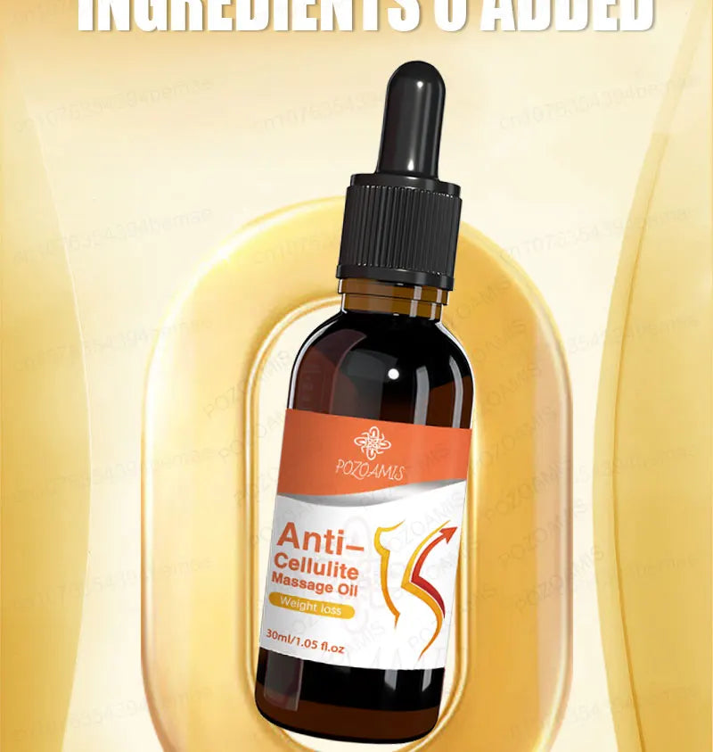 Slimming Essential Oil - Natural Fat Burning Body Massage Oil for Weight Loss