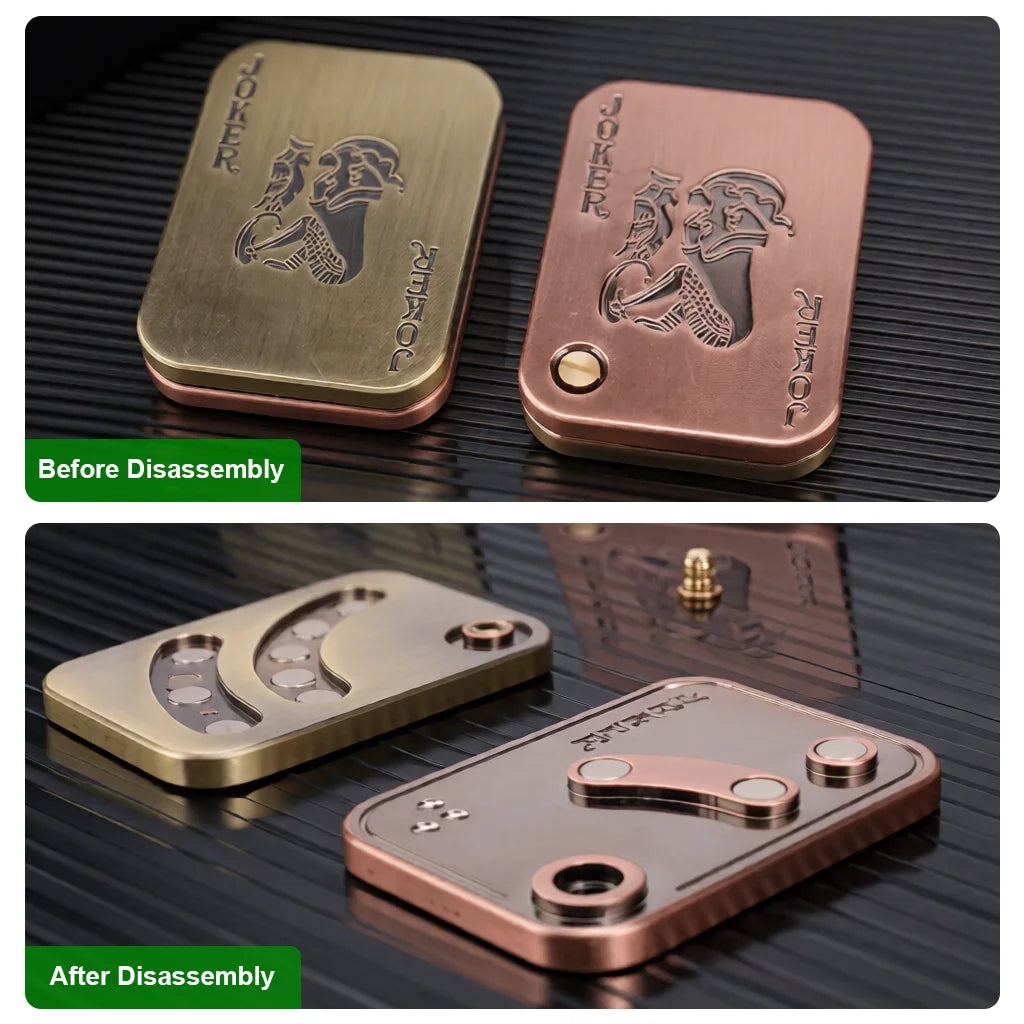 Magnetic EDC Push Slider – Metal Anti-Stress Fidget Toy for Adults