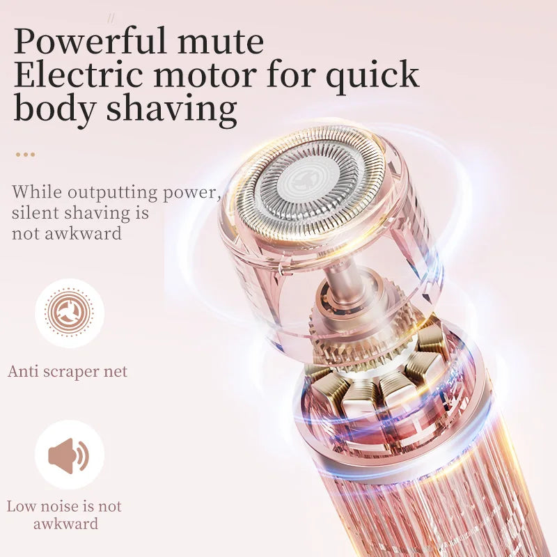 2-in-1 Rechargeable Electric Hair Trimmer & Shaver for Men & Women