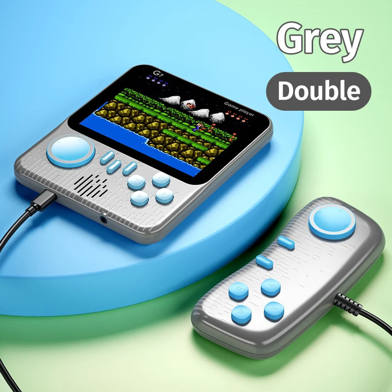 G7 Handheld Game Console - 3.5" Screen with 666 Retro Games & Gamepad Option