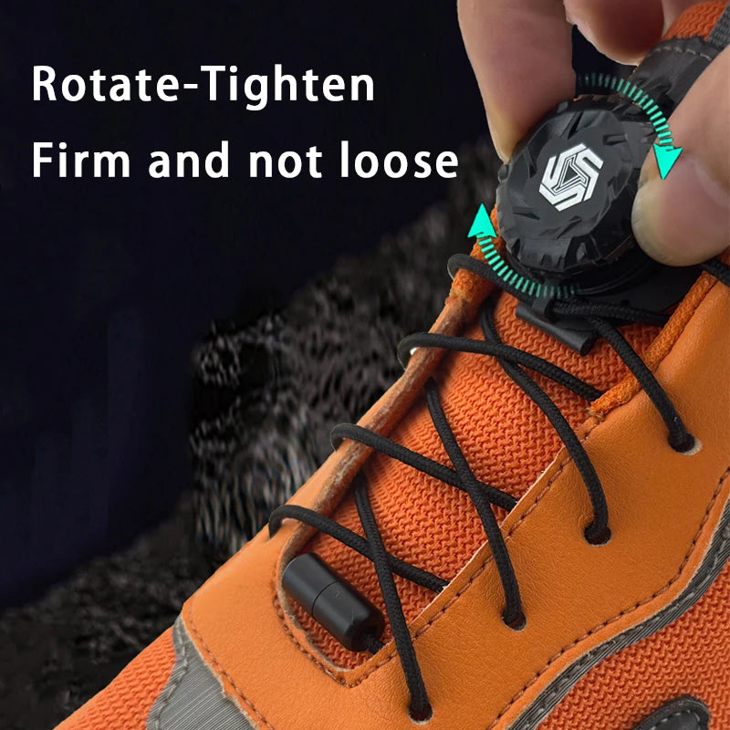 No Tie Shoelaces - Fashion Swivel Buckle Laces for Kids & Adults (1 or 2 Pairs)