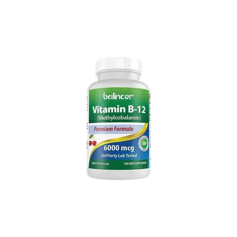 Vitamin B12 Supplement – Energy, Brain & Nervous System Support