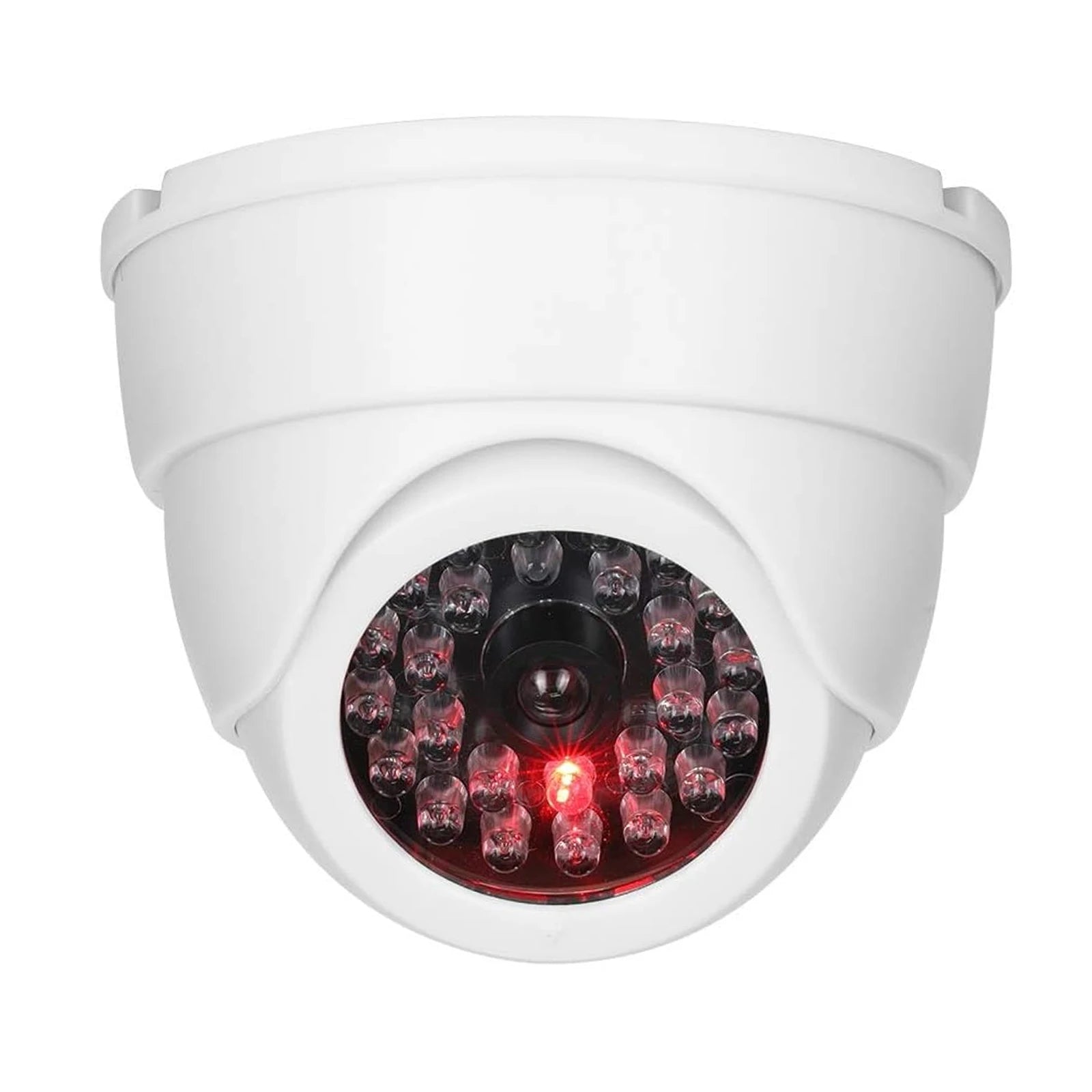 Fake Dome Security Camera – LED Dummy Surveillance Monitor