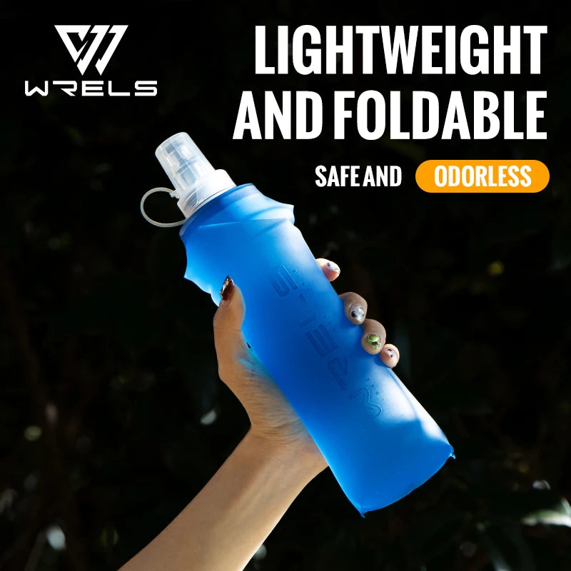🏃 FITS IN YOUR POCKET! Soft Collapsible Water Bottle - Ultra-Portable Hydration 💧