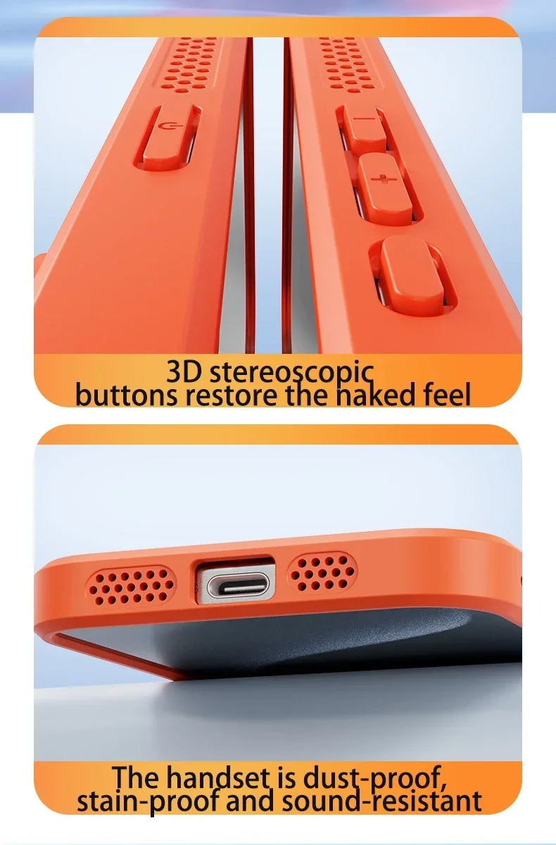 Cooling iPhone Case – Heat Dissipation Breathable Hard Cover with MagSafe for iPhone 17, 16, 15, 14, 13, 12, 11