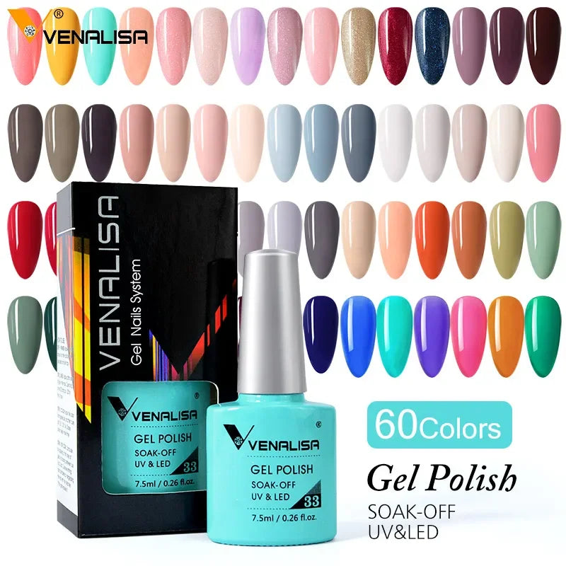 Full Coverage Gel Nail Polish – Semi-Permanent UV LED Gel for Salon & Home Use