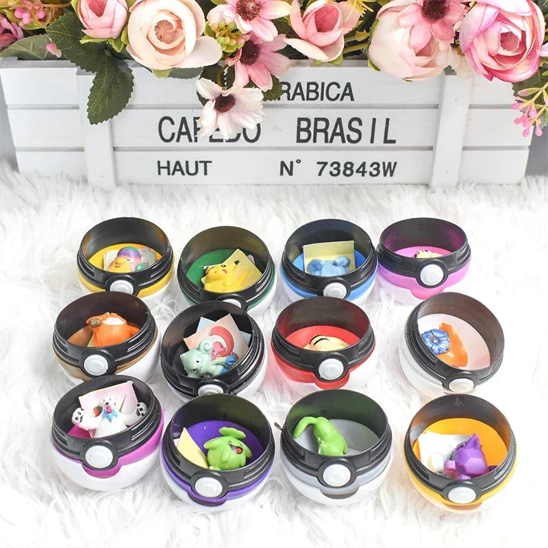 Pokemon Pokeball Figure Set – Kids Gift