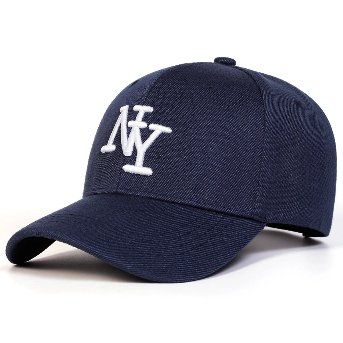 NY Letter Embroidered Baseball Cap - Unisex Adjustable Snapback for Spring & Autumn
