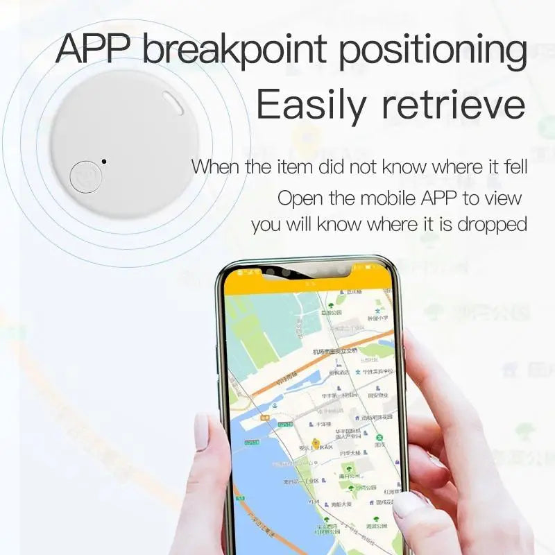 Mini Bluetooth GPS Tracker – Key, Pet & Kid Finder