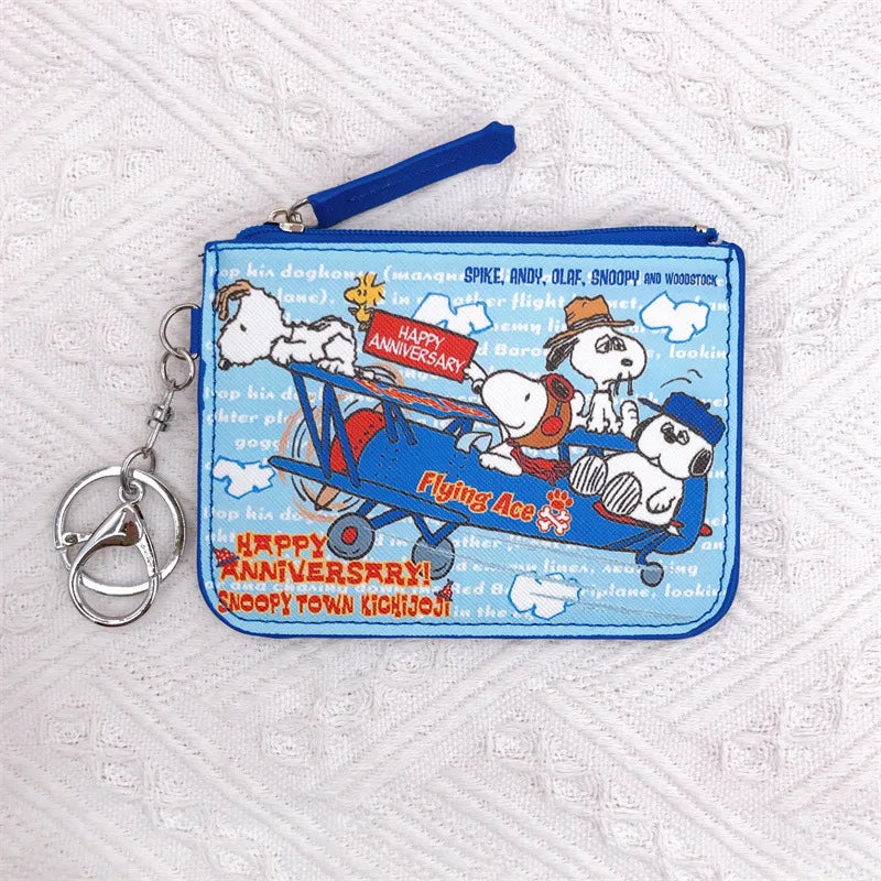 Snoopy Coin Purse – Cute Zipper Wallet