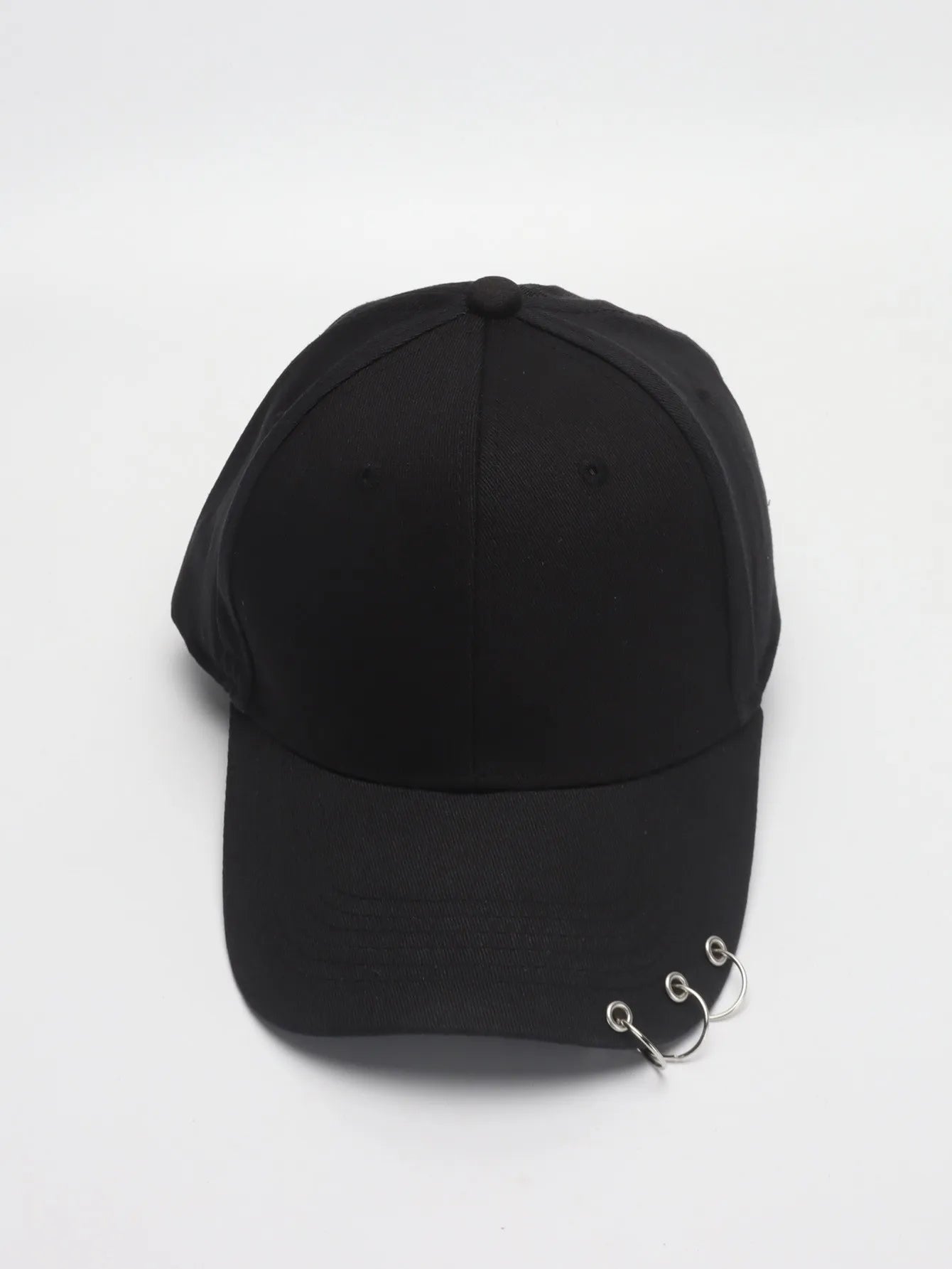 Ring Circle Baseball Cap - Korean K-Pop Style Snapback Dad Hat for Men & Women