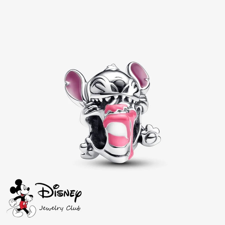 Disney Charm Beads Bracelet – Mickey & Stitch Style